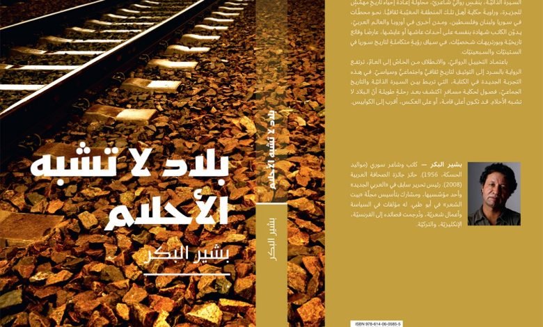 غلاف كتاب بلاد لا تشبه الأحلام - بيروت كالتشر 2025