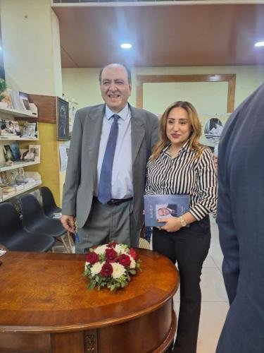 من توقيع كتاب قزحيا ساسين