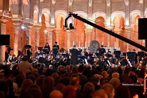 أمسية للأوركسترا الفلهارمونية احتفاء بالشهر الفرنكوفوني - تصوير نبيل اسماعيل